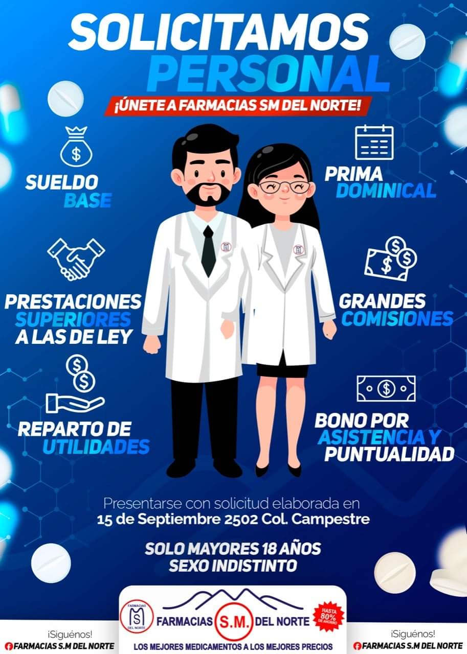 se solicita personal!