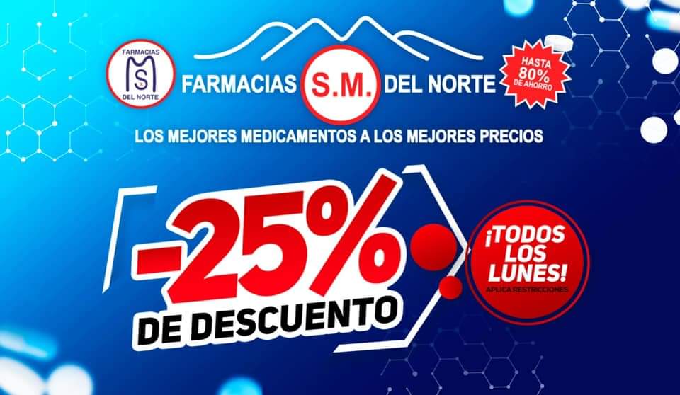 25% todos los lunes!